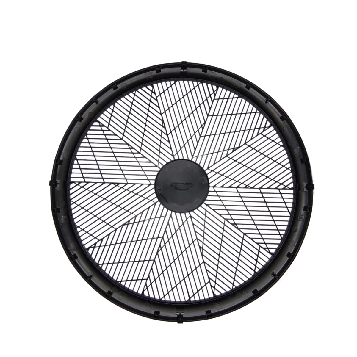 UNIVERSAL - Malla Delantera para Ventilador Universal Negra Fresh Ultra
