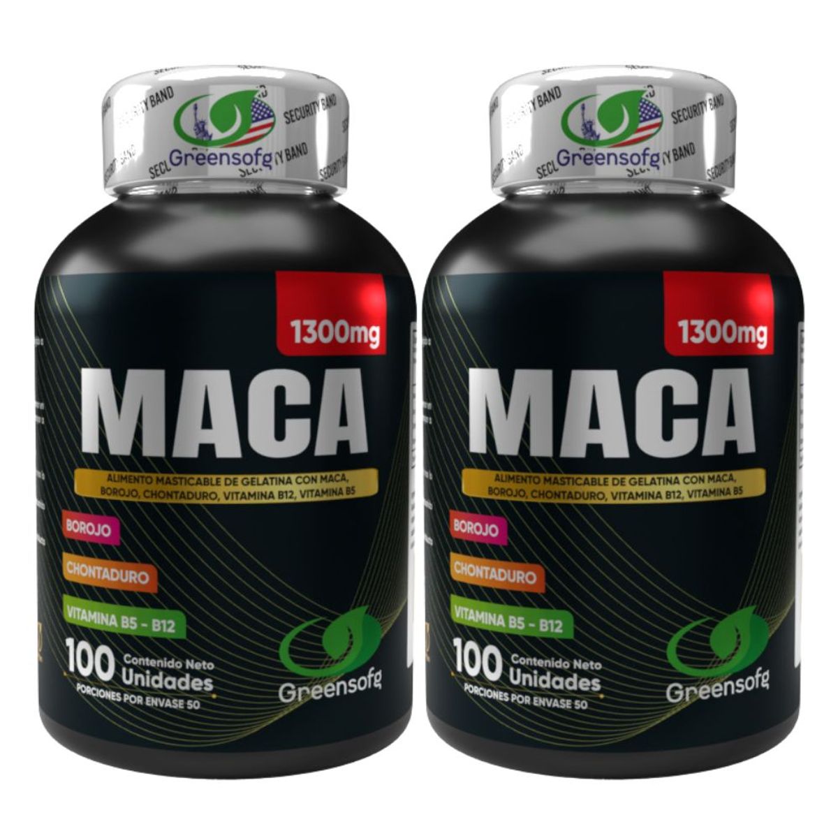NATURAL ENERGY PRODUCTS - Maca + Borojó + Chontaduro con Invima  Potencia y Bienestar Total