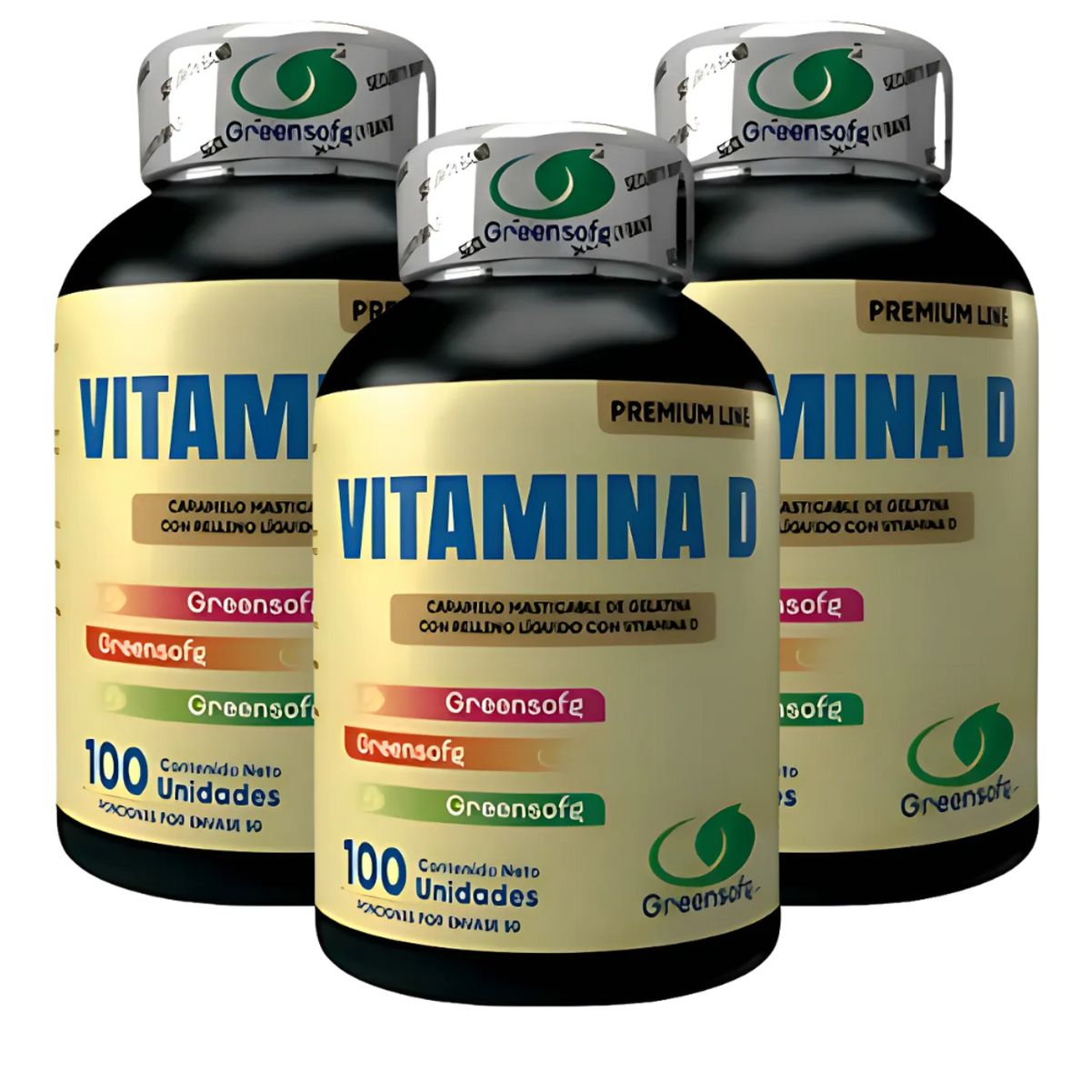 NATURAL ENERGY PRODUCTS - Vitamina D Americana  Huesos Fuertes x 1000 IU