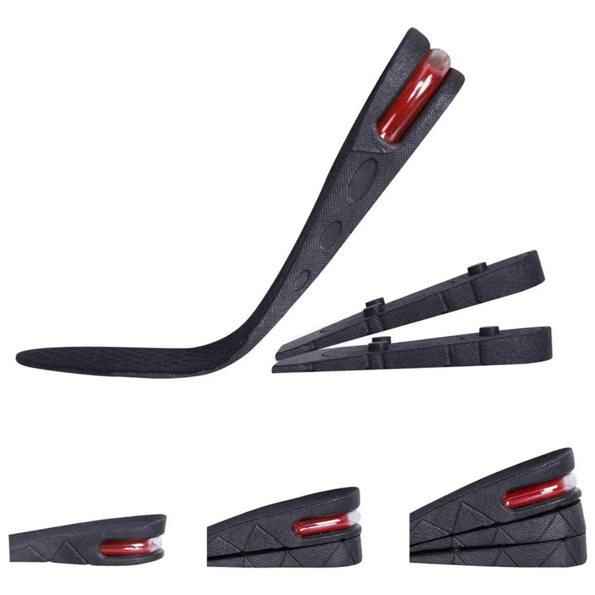 CHINA - Plantilla Aumenta Estatura Hasta 6 Cm Zapato Ortopédica