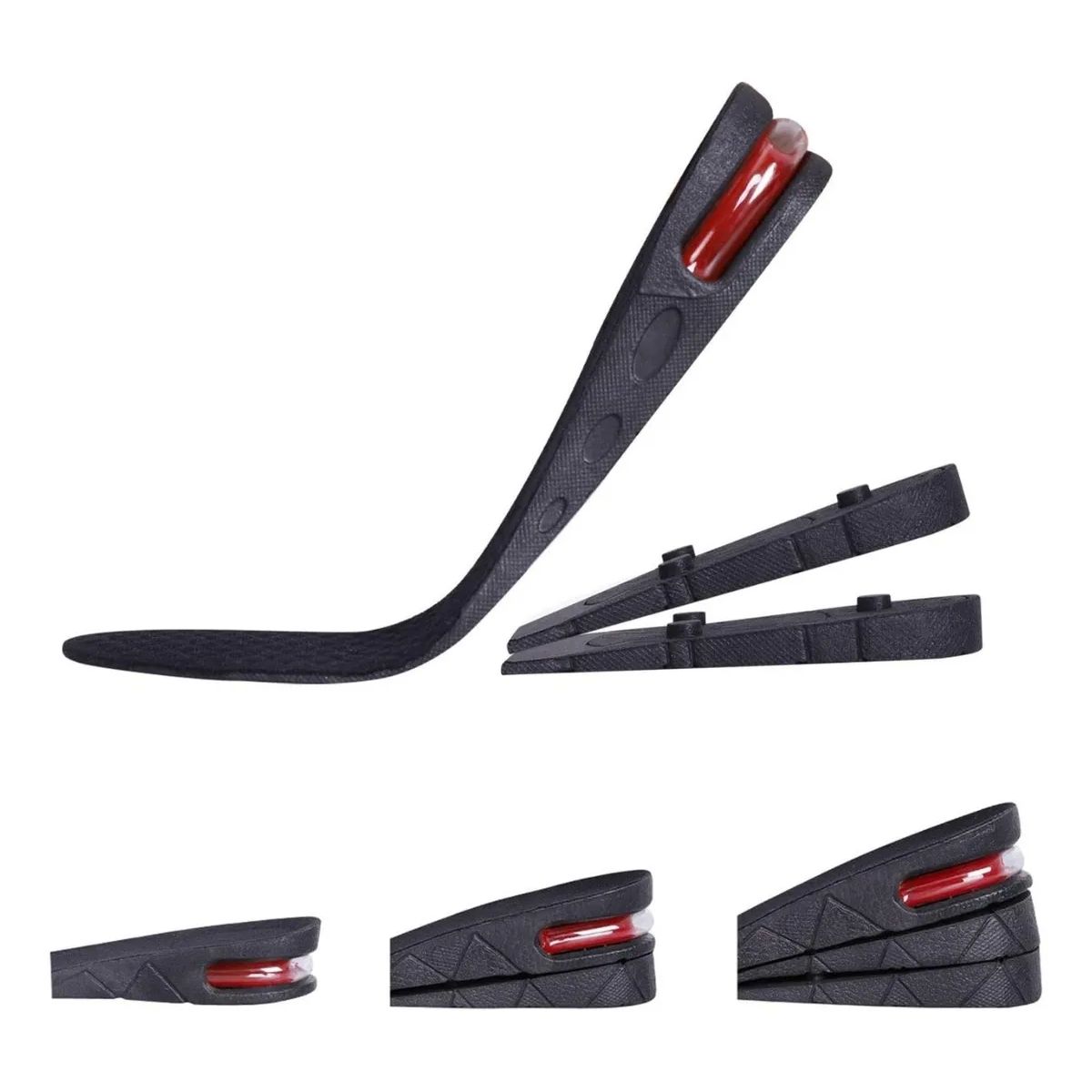 CHINA - Plantilla Aumenta Estatura Hasta 6 Cm Zapato Ortopédica