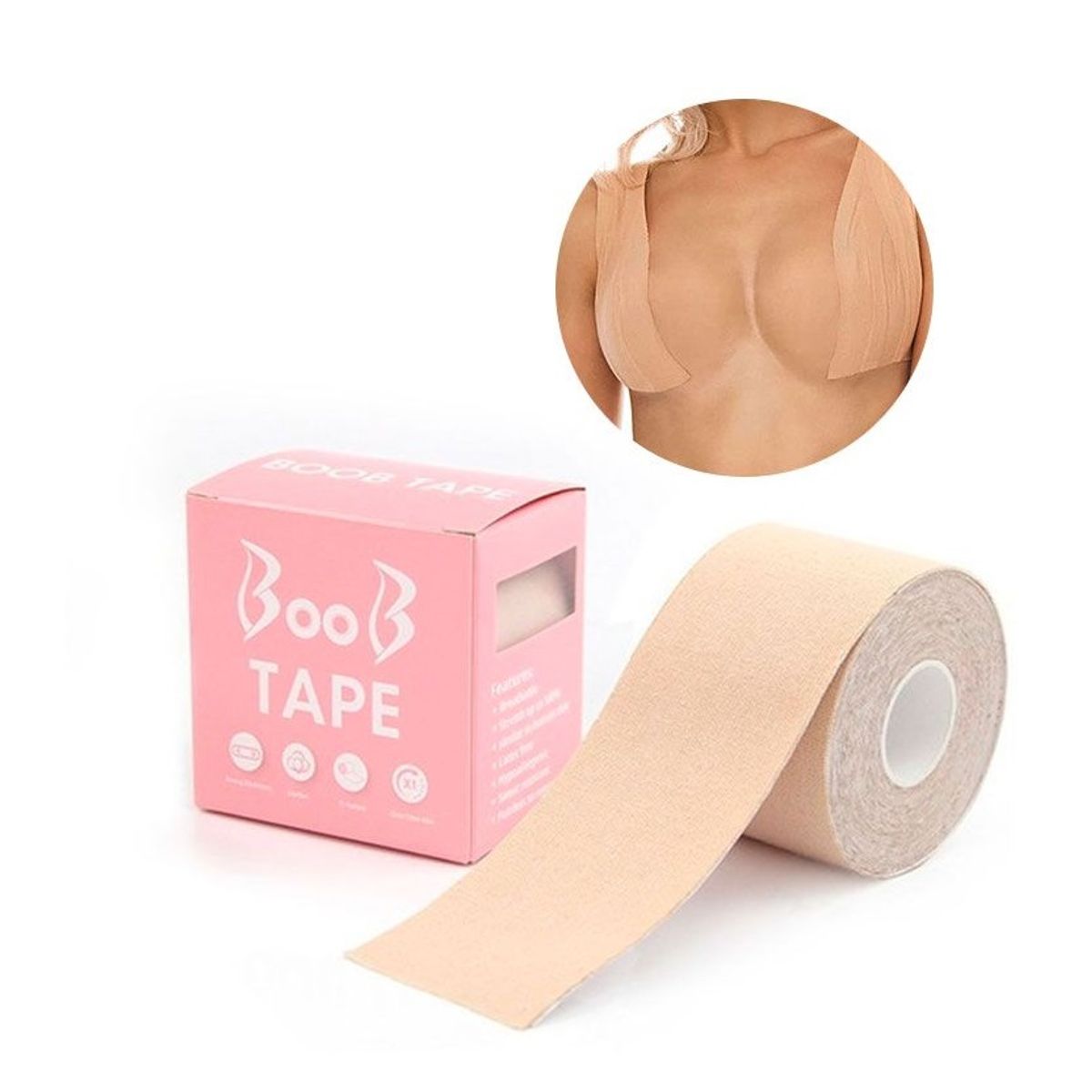 CHINA - Cinta Levanta Busto Seno Adhesiva Invisible Push Up Boob
