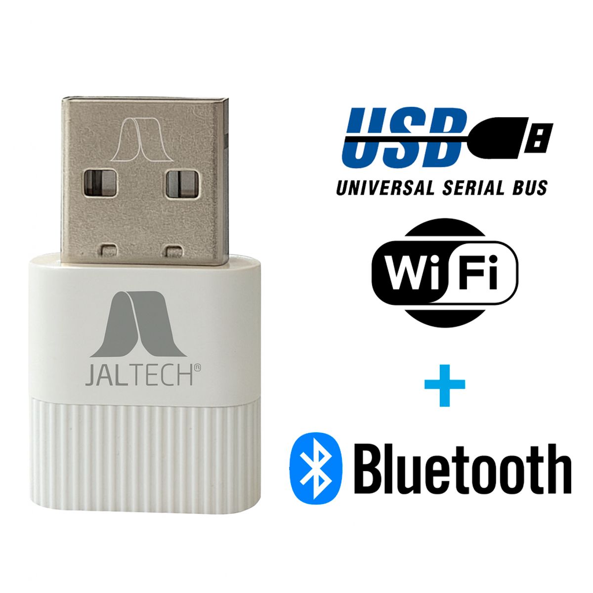 JALTECH - Adaptador Wifi + Bluetooth 2.4 / 5g Usb Alta Velocidad