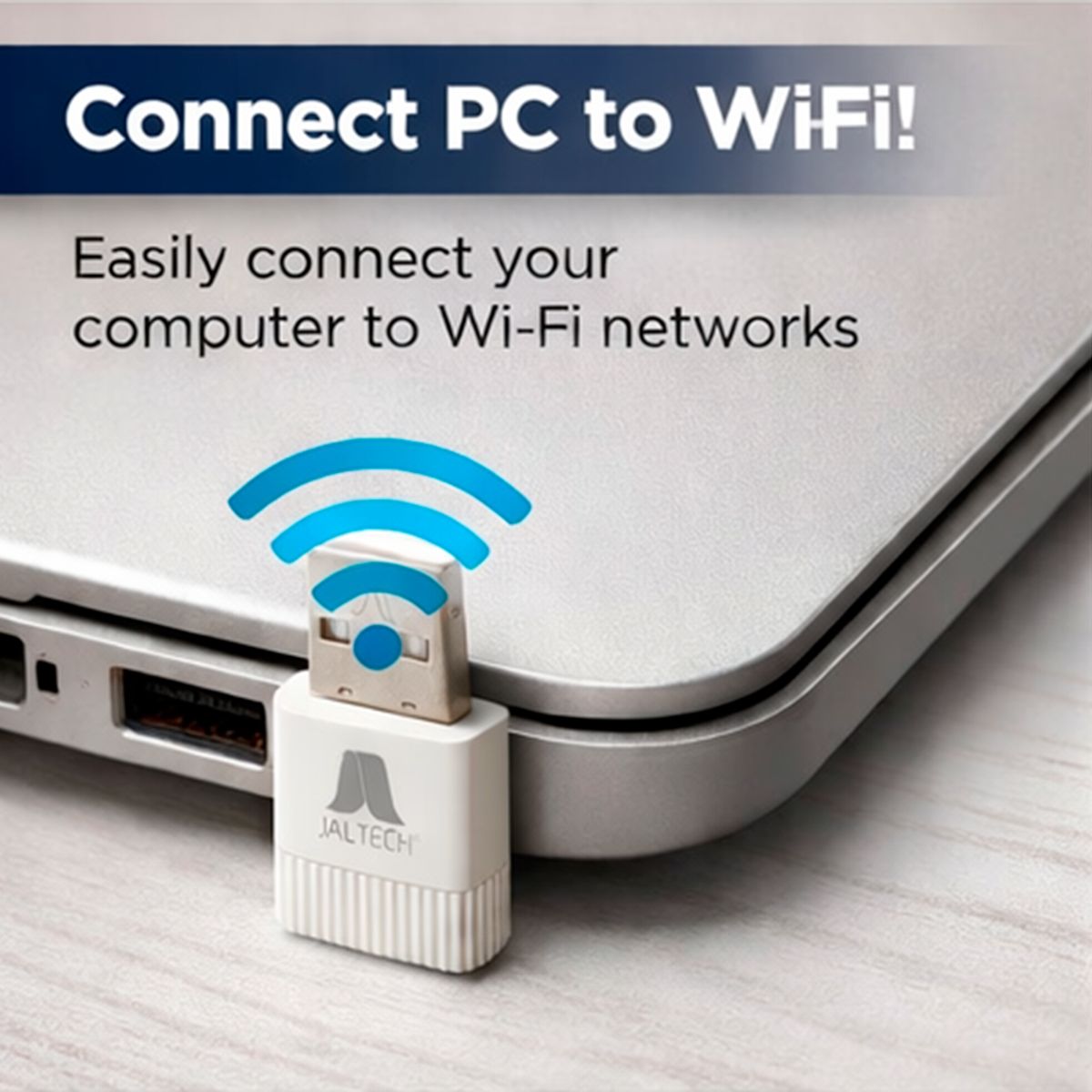 JALTECH - Adaptador Wifi + Bluetooth 2.4 / 5g Usb Alta Velocidad