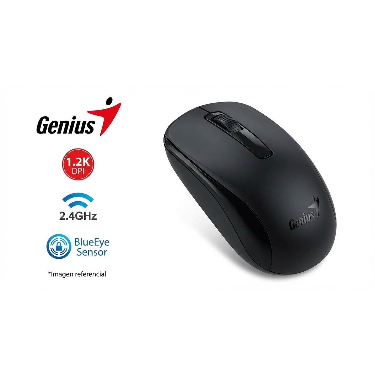 GENIUS - MOUSE GENIUS NX-7000 NEGRO