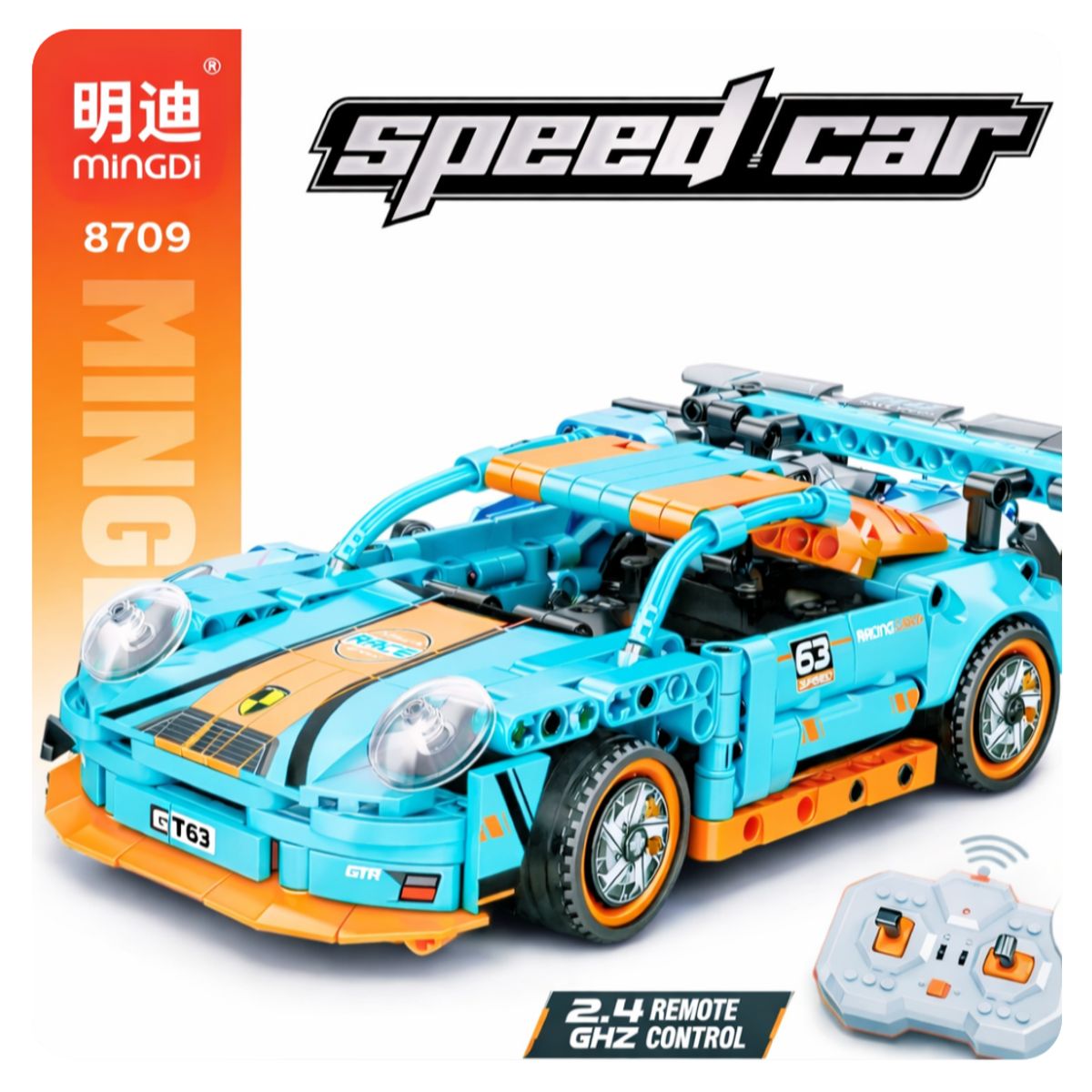 SPEED - CARRO ARMABLE Y A CONTROL REMOTO "SPEED  CAR"