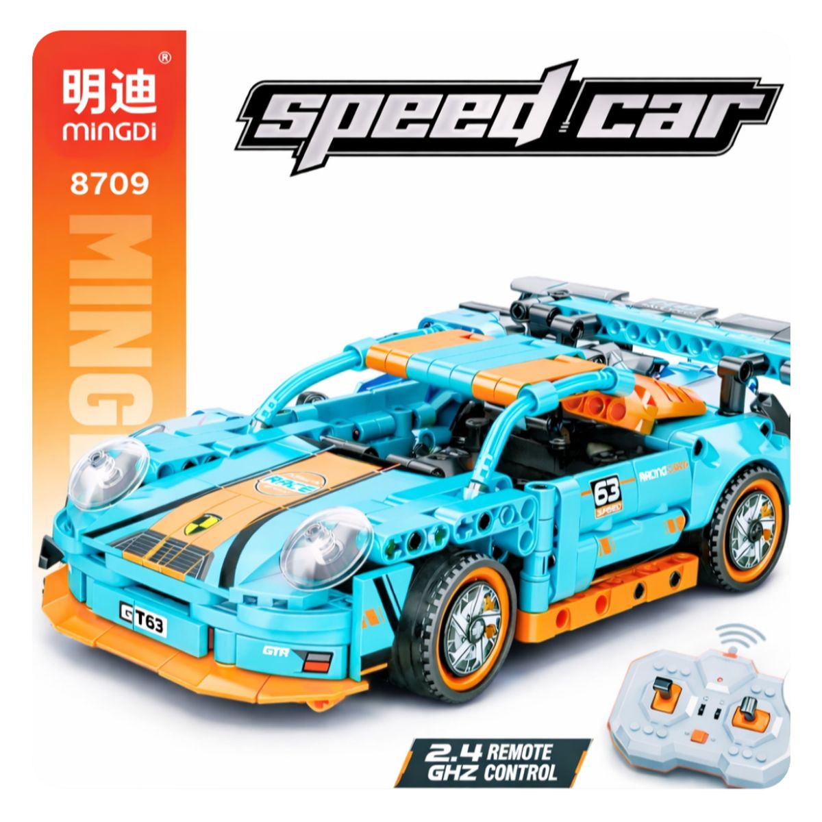 SPEED - CARRO ARMABLE Y A CONTROL REMOTO "SPEED  CAR"