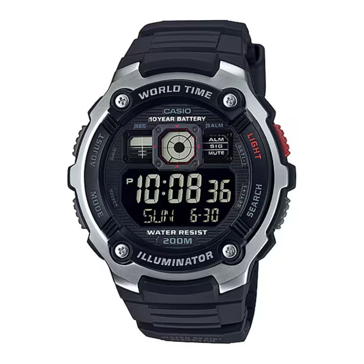 CASIO - Reloj Casio AE-2000W-1B Diseño Deportivo