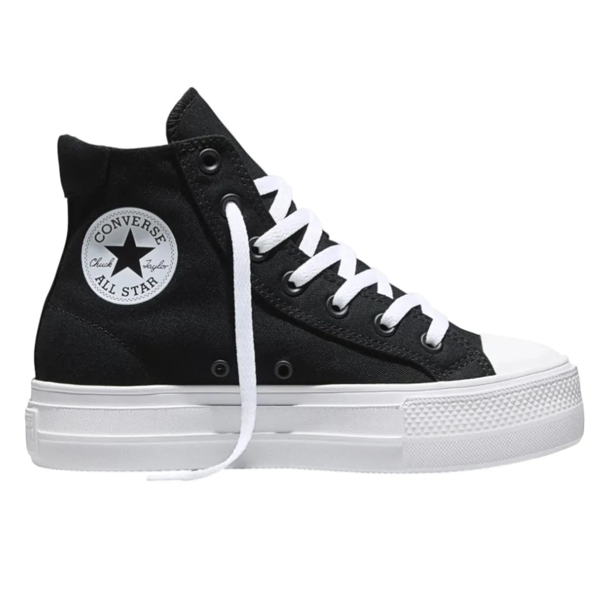 CONVERSE - Tenis Botas Converse Day One Platform Mujer-Negro