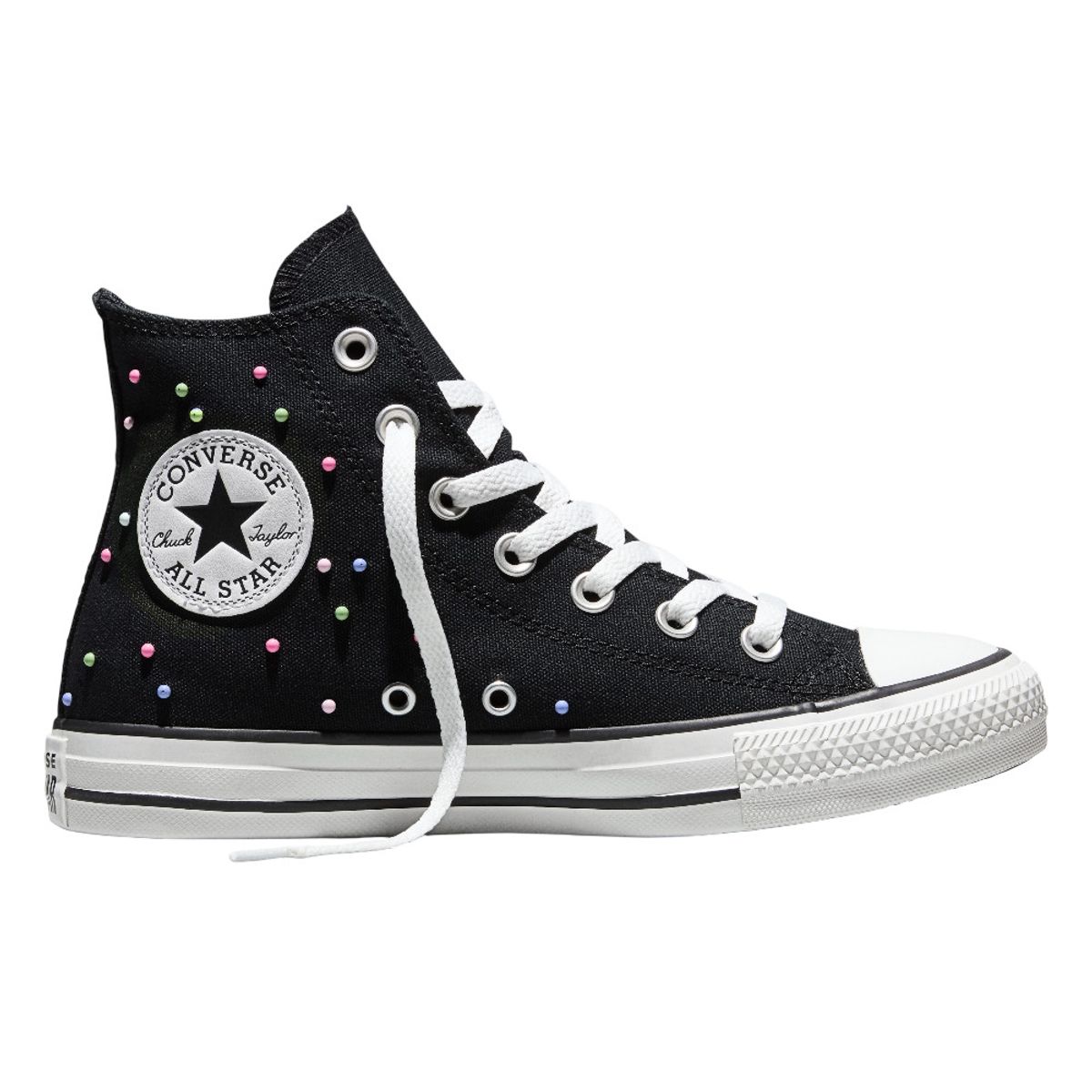 CONVERSE - Tenis Botas Converse Chuck Taylor All Star Mujer-Negro