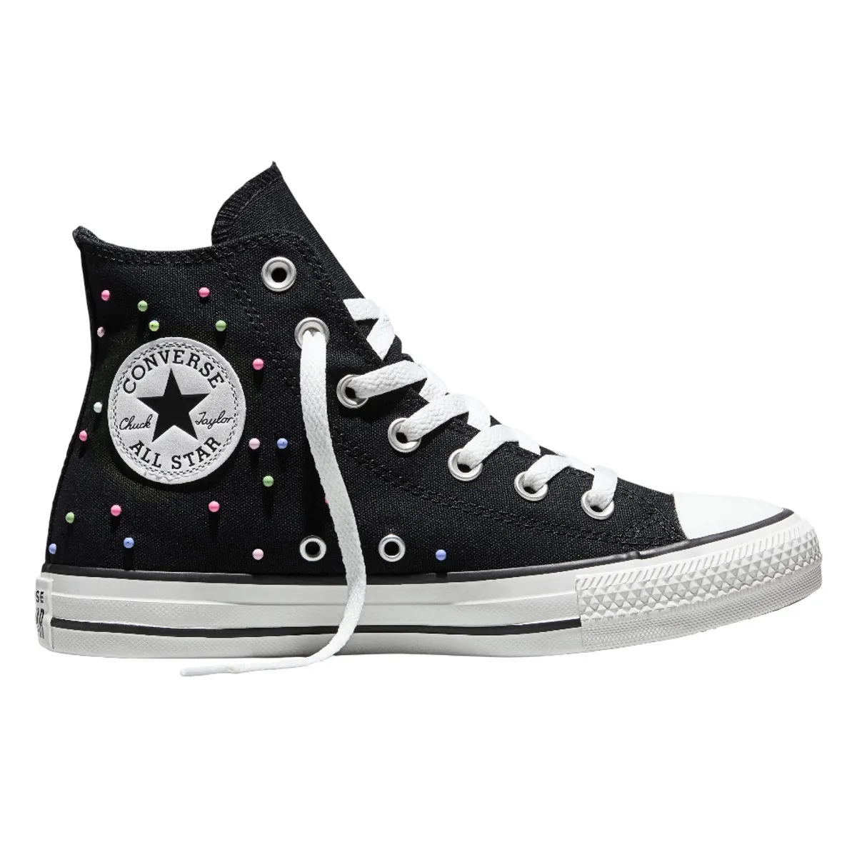 CONVERSE - Tenis Botas Converse Chuck Taylor All Star Mujer-Negro