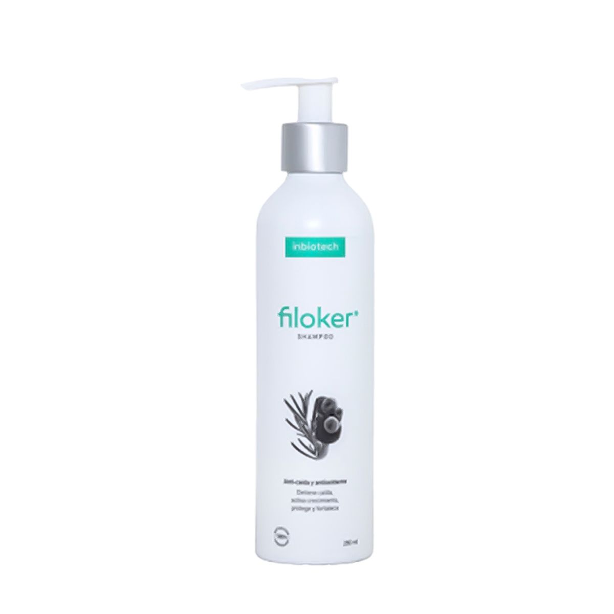 INBIOTECH - Filoker Shampoo Anticaída y Antioxidante x 250ml