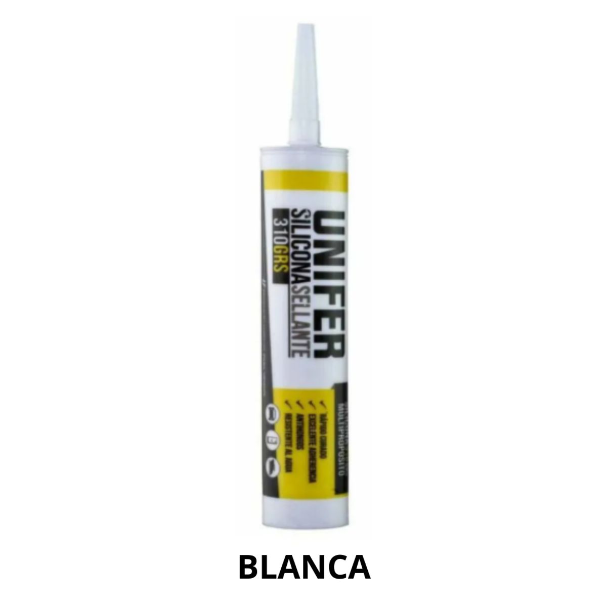 MERCURY - Silicona Tubo Blanca Antihongos  280g