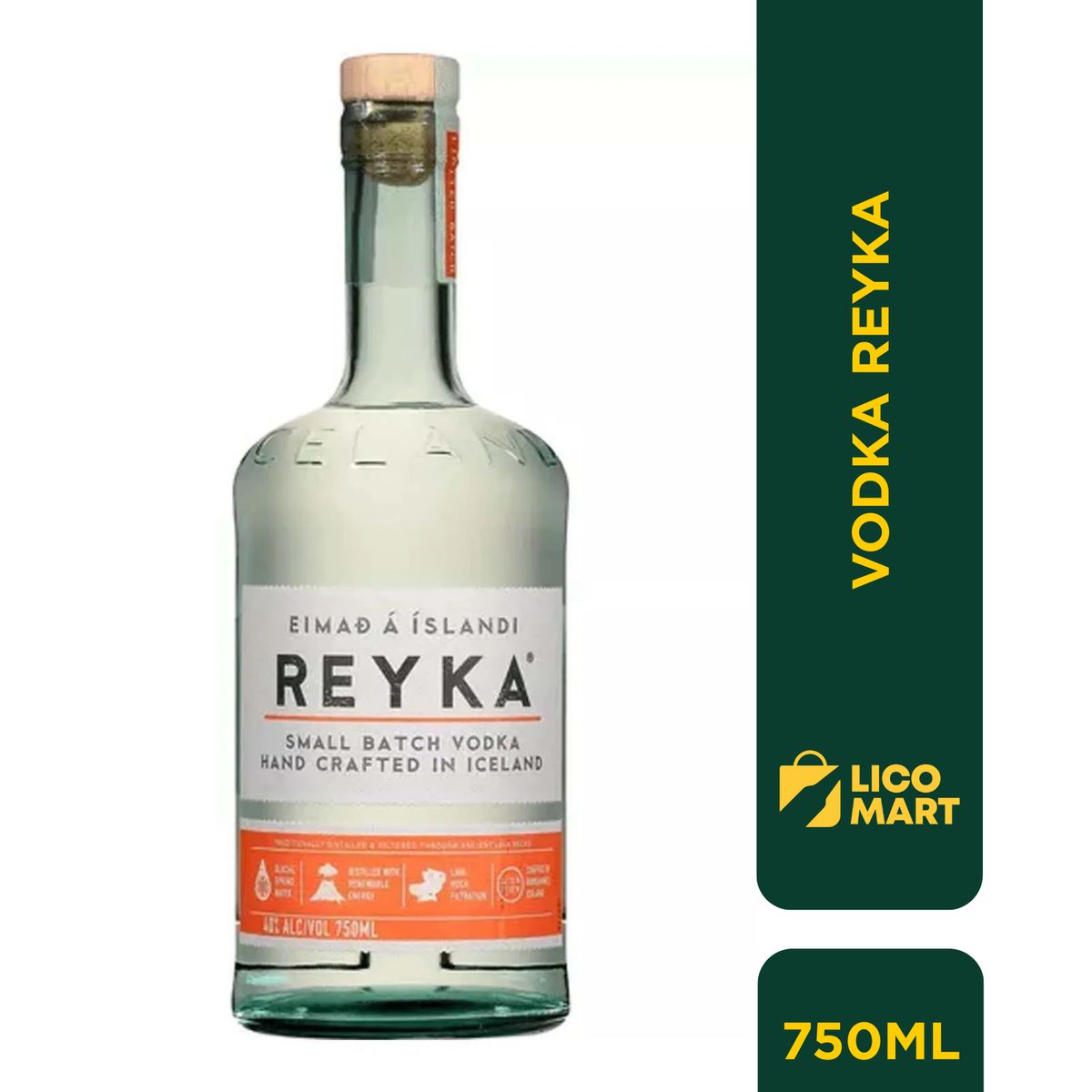 GENERICO - VODKA REYKA 750 ML