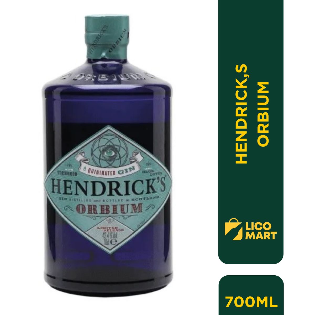 HENDRICKS - GIN HENDRICK´S ORBIUM 700 ML