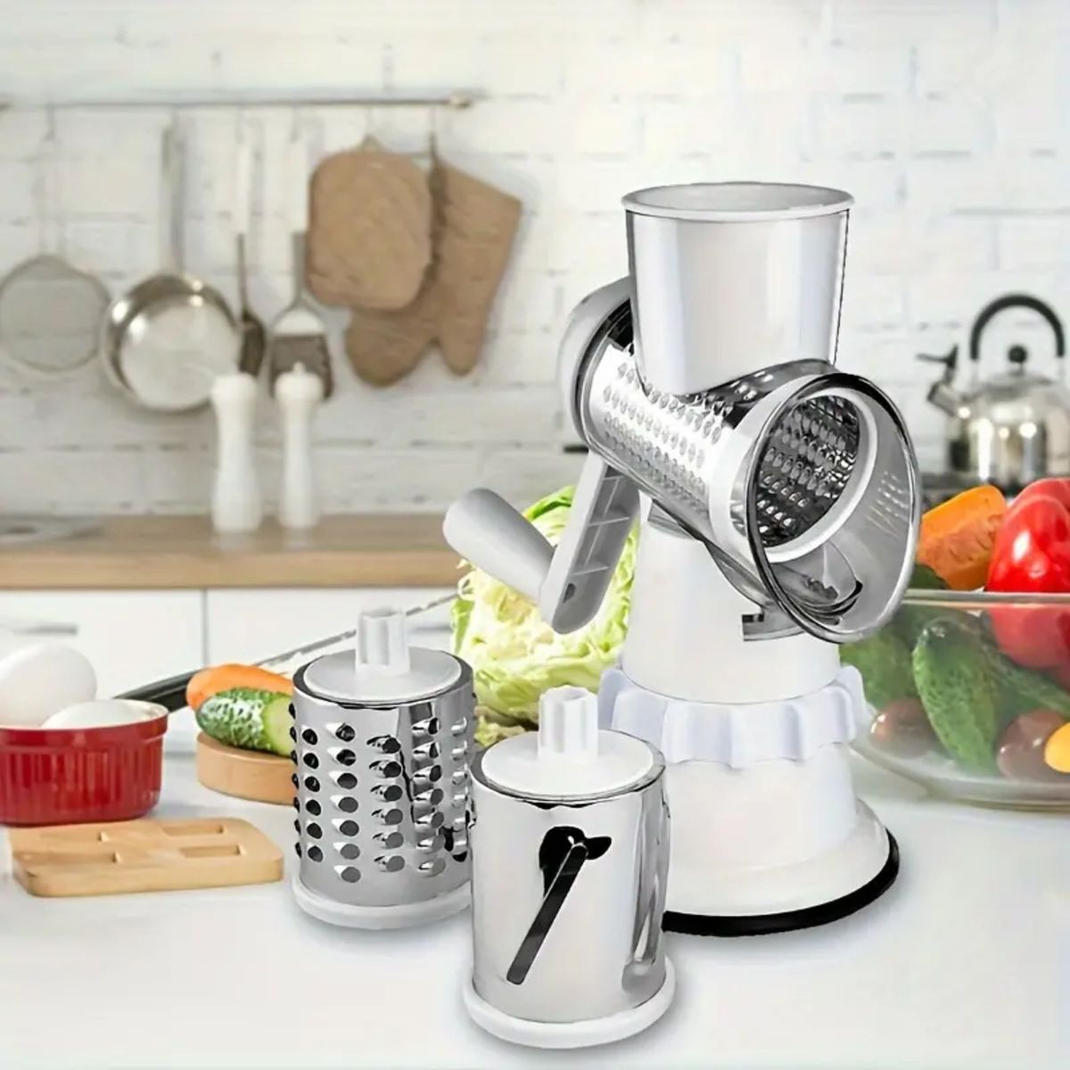 TRIPLE CLEAN - Rallador Picador Cortador Rebanador Verduras Sumo Slicer