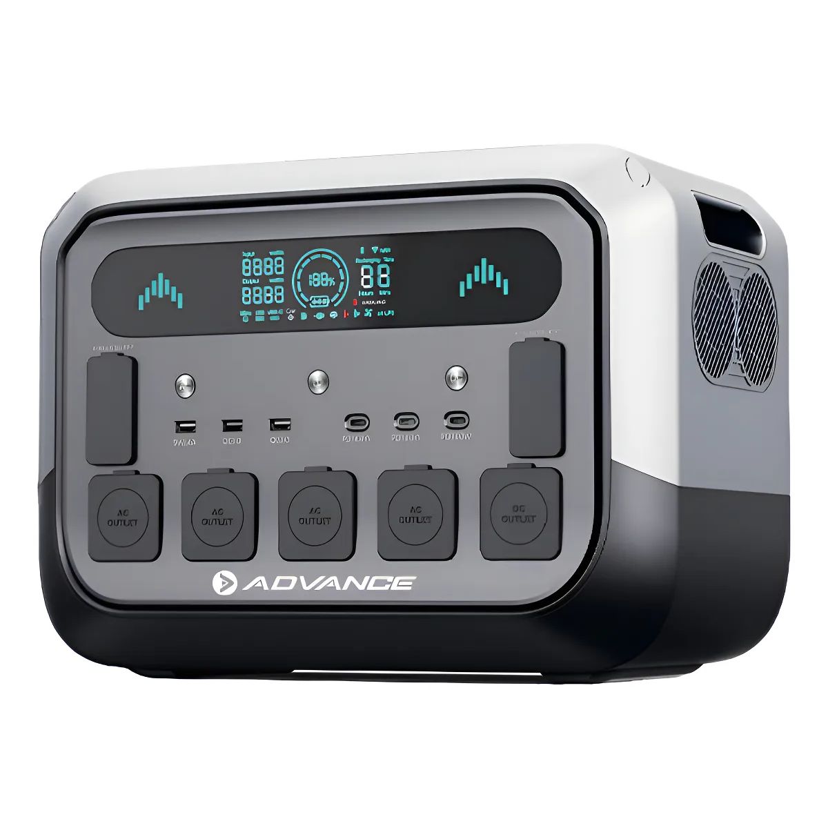 ADVANCE - Estacion Portatil De Energia Advance Pro2400 - 40 Amp 4800w