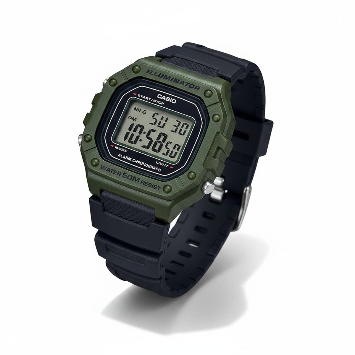 CASIO - RELOJ PARA HOMBRE CASIO W-218H-3AVDF