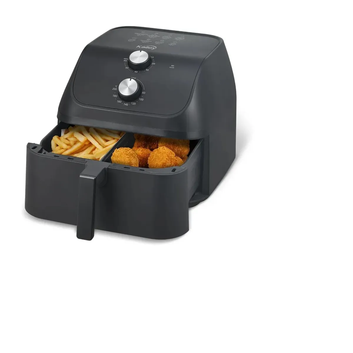 KALLEY - Freidora de Aire KALLEY 7.5 Litros K-MAF75 Negro