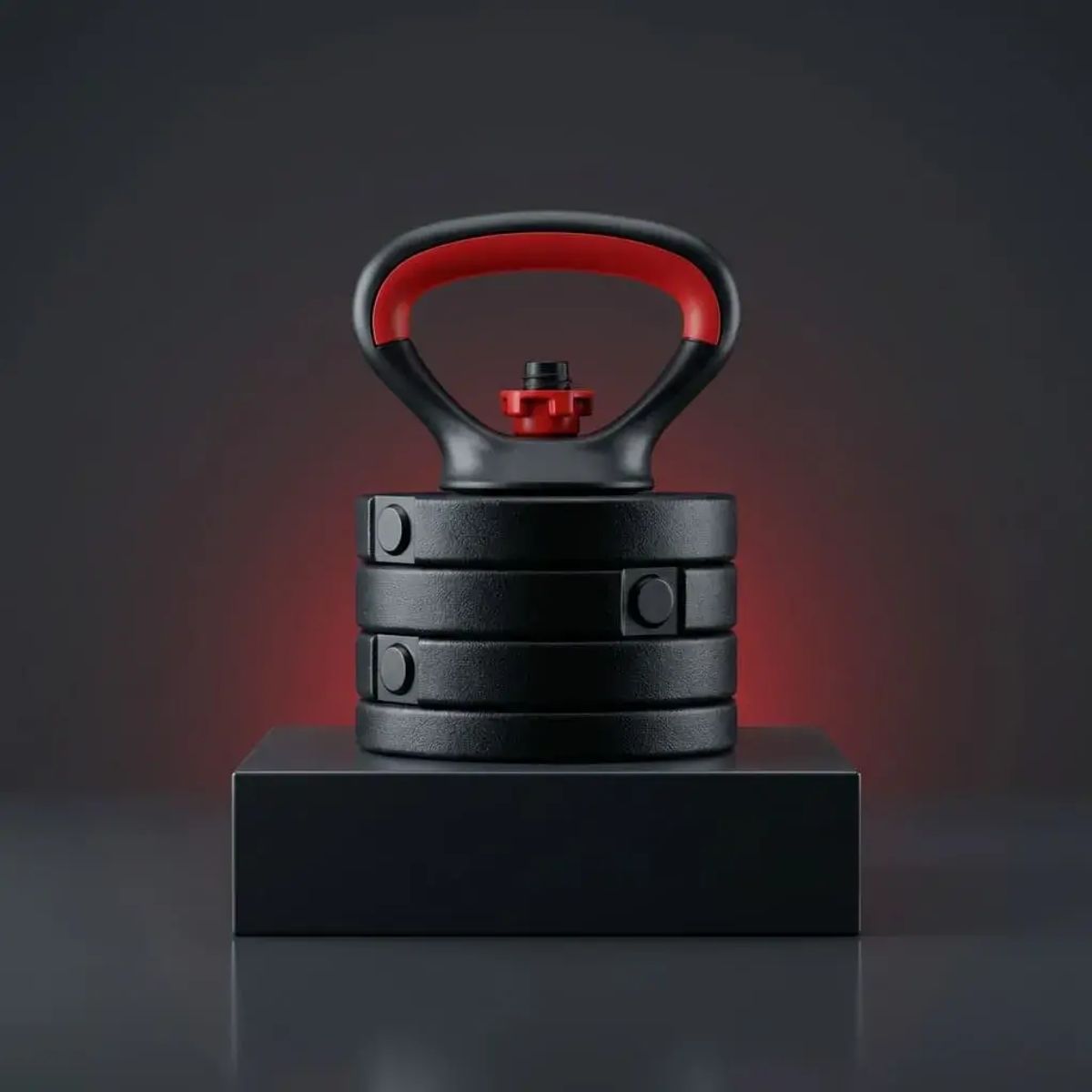 007PLUS - Mancuerna Ajustable 10KG Hierro Kit Fitness Entrenamiento Fuerza