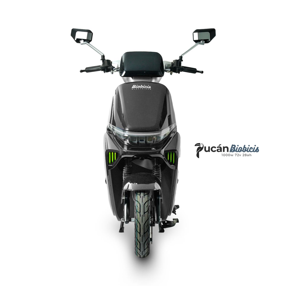 BIOBICI - Moto Eléctrica TUCAN Biobicis 2026 Color NEGRO 1000W