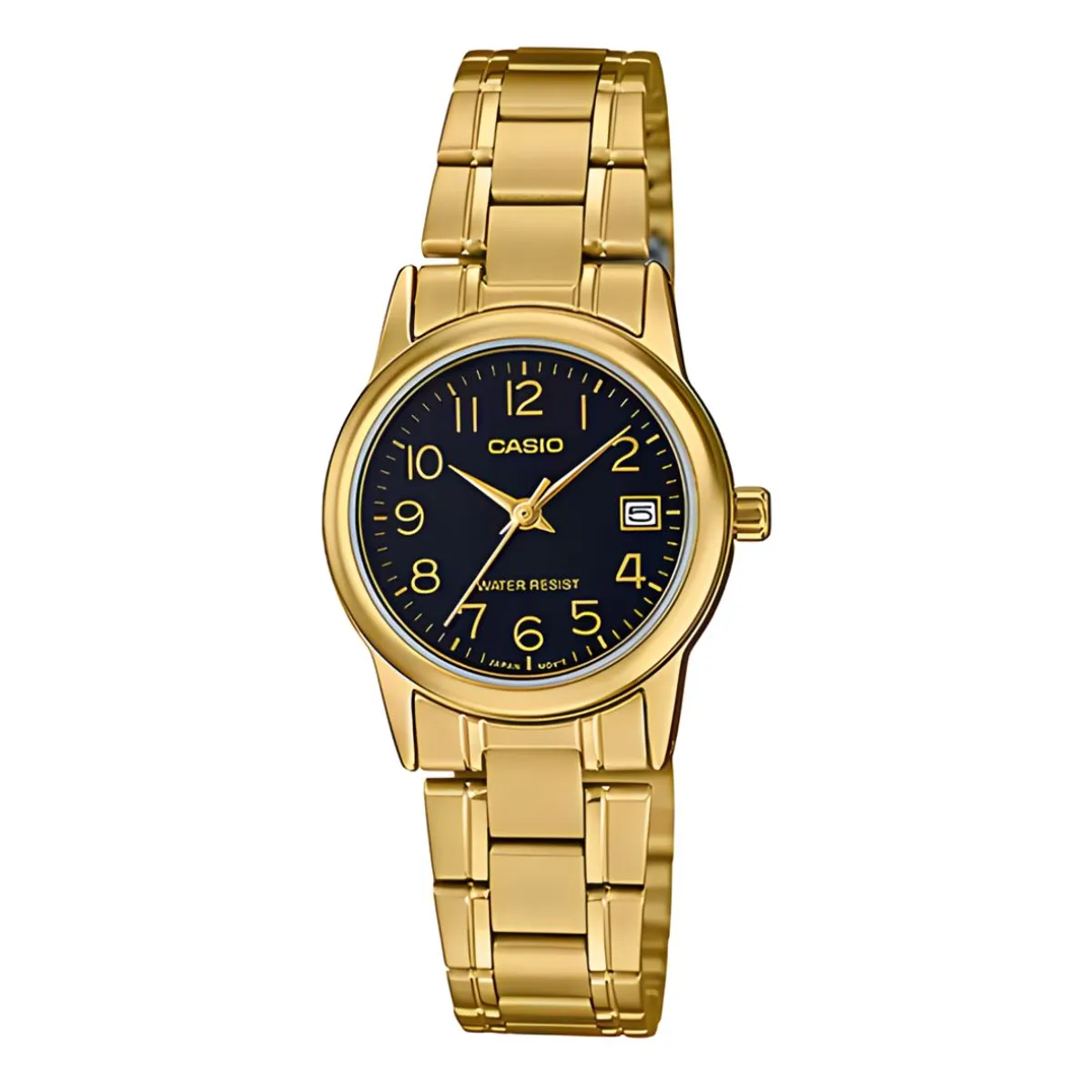 CASIO - Reloj Casio LTP-V002G-1B Diseño Elegante