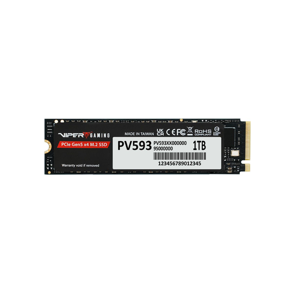 PATRIOT - Disco Sólido M.2 Viper PV593 1TB Gen5 14000MBs