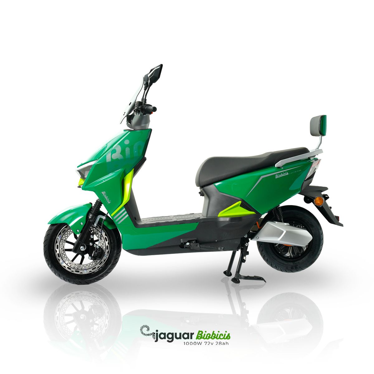 BIOBICI - Moto Eléctrica JAGUAR Biobicis 2026 Color VERDE 1000W