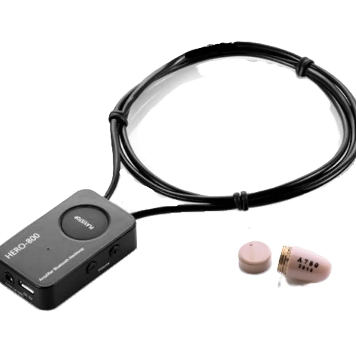 GENERICO - audifonos invisibles bluetooth para pruebas escritas hero-800