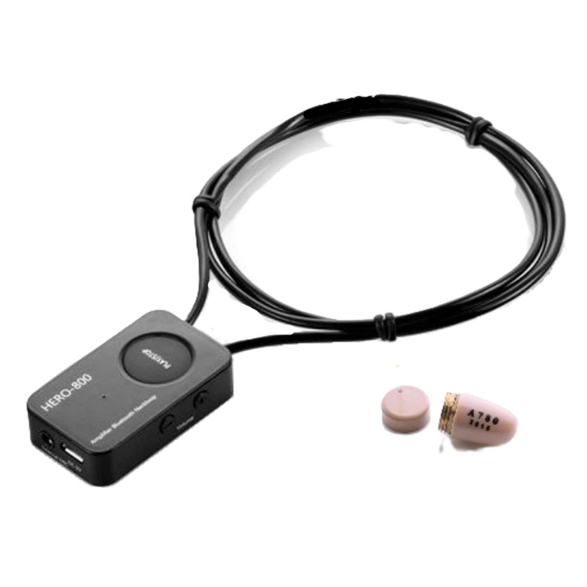 GENERICO - audifonos invisibles bluetooth para pruebas escritas hero-800