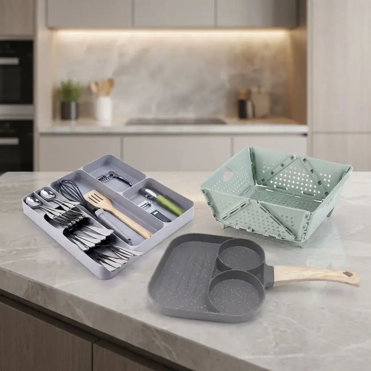 007PLUS - Combo Premium Cocina Organizada Multifuncional