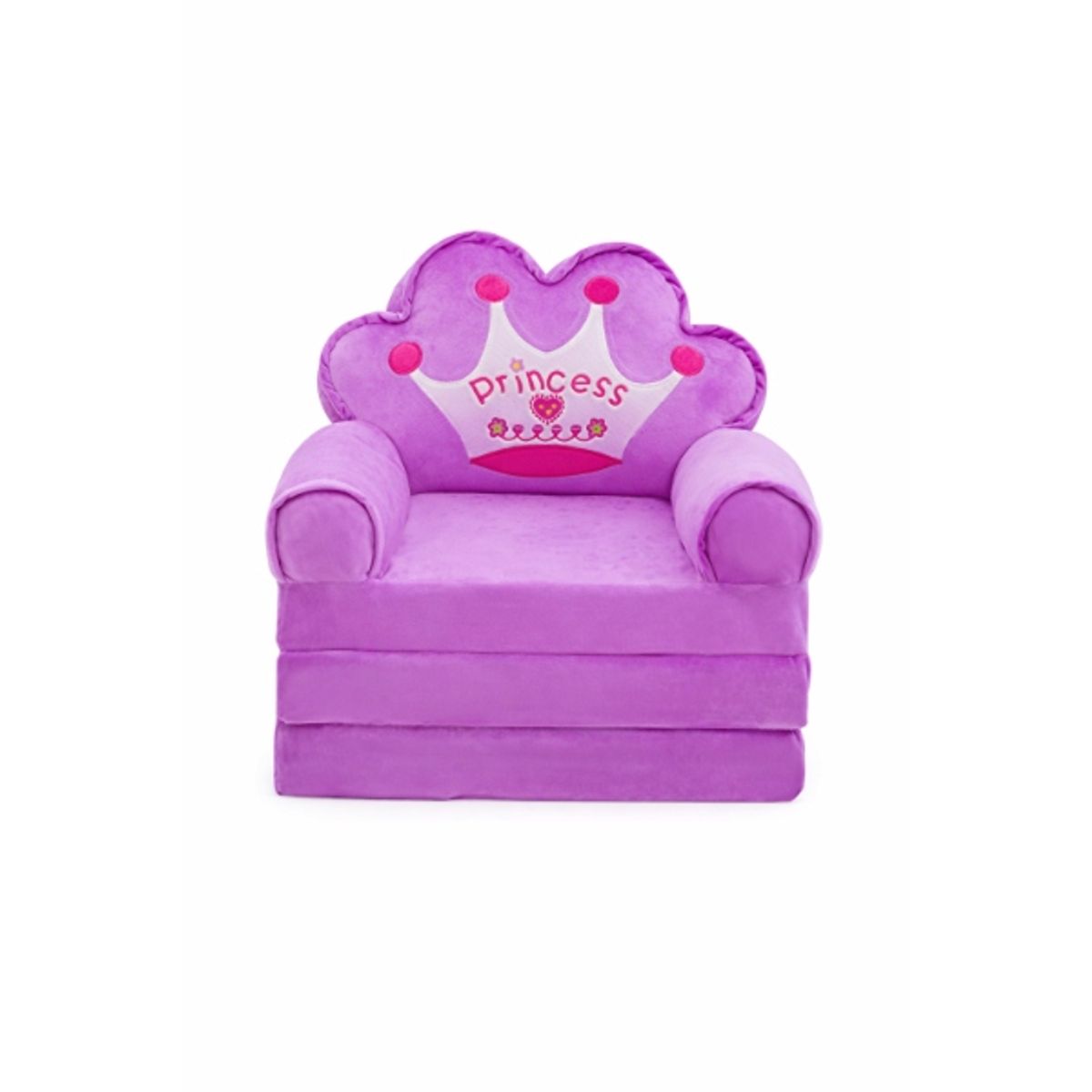 GENERICO - Sofa Cama Plegable Para Niñas princesa morado