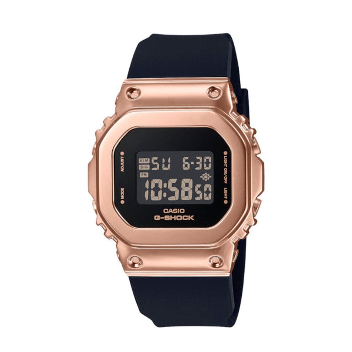 G-SHOCK - RELOJ DIGITAL PARA MUJER CASIO G-SHOCK GM-S5600PG-1DR - ORO ROSA