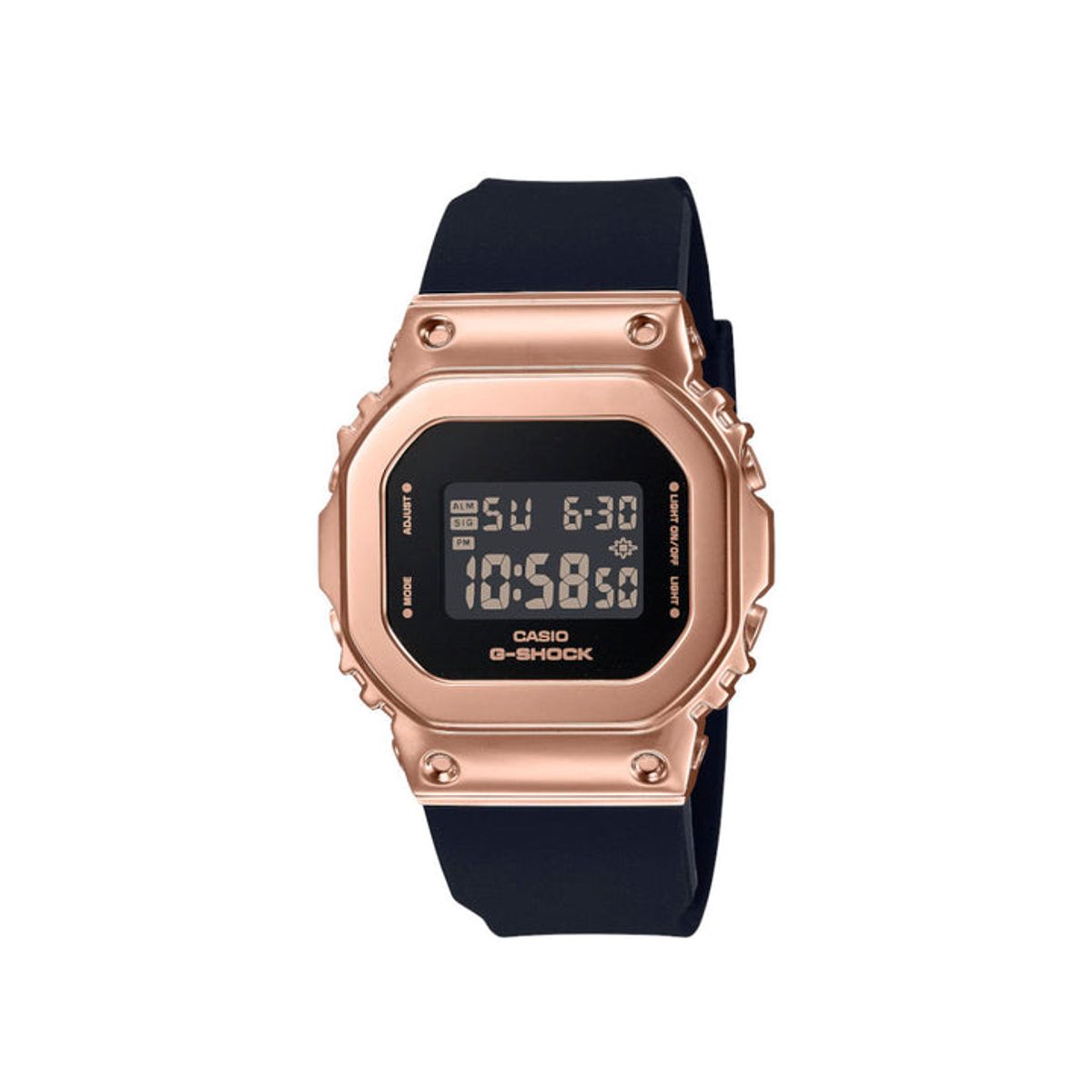 G-SHOCK - RELOJ DIGITAL PARA MUJER CASIO G-SHOCK GM-S5600PG-1DR - ORO ROSA