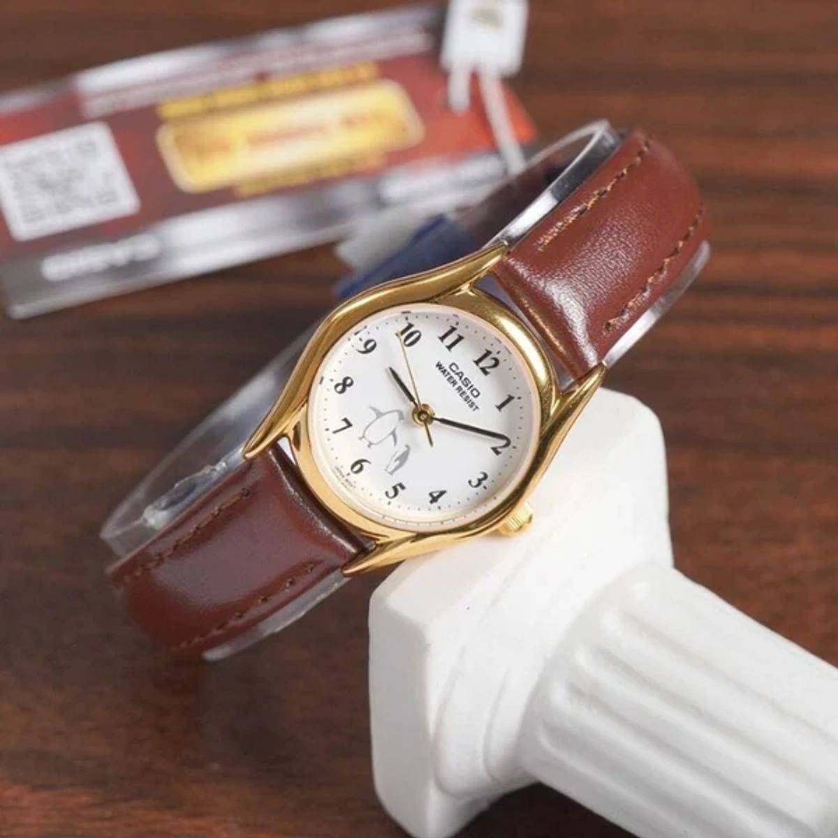 CASIO - RELOJ PARA MUJER CASIO LTP-1094Q-7B6RDF -BLANCO