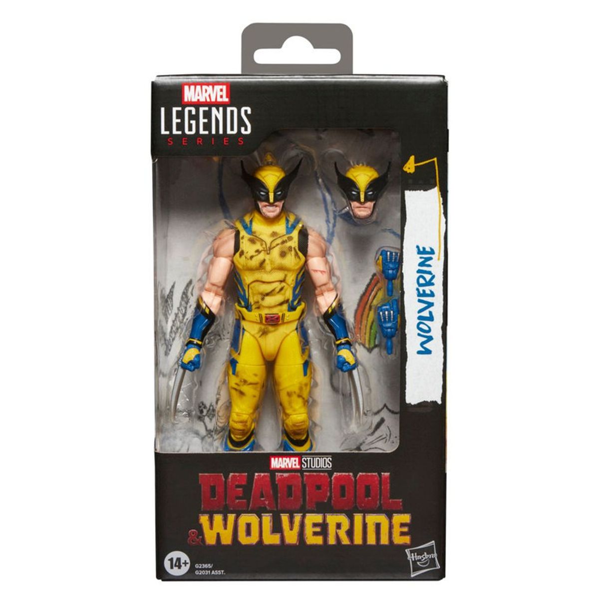 MARVEL - Figura de Acción Wolverine Marvel Legends Series Deadpool & Wolverine