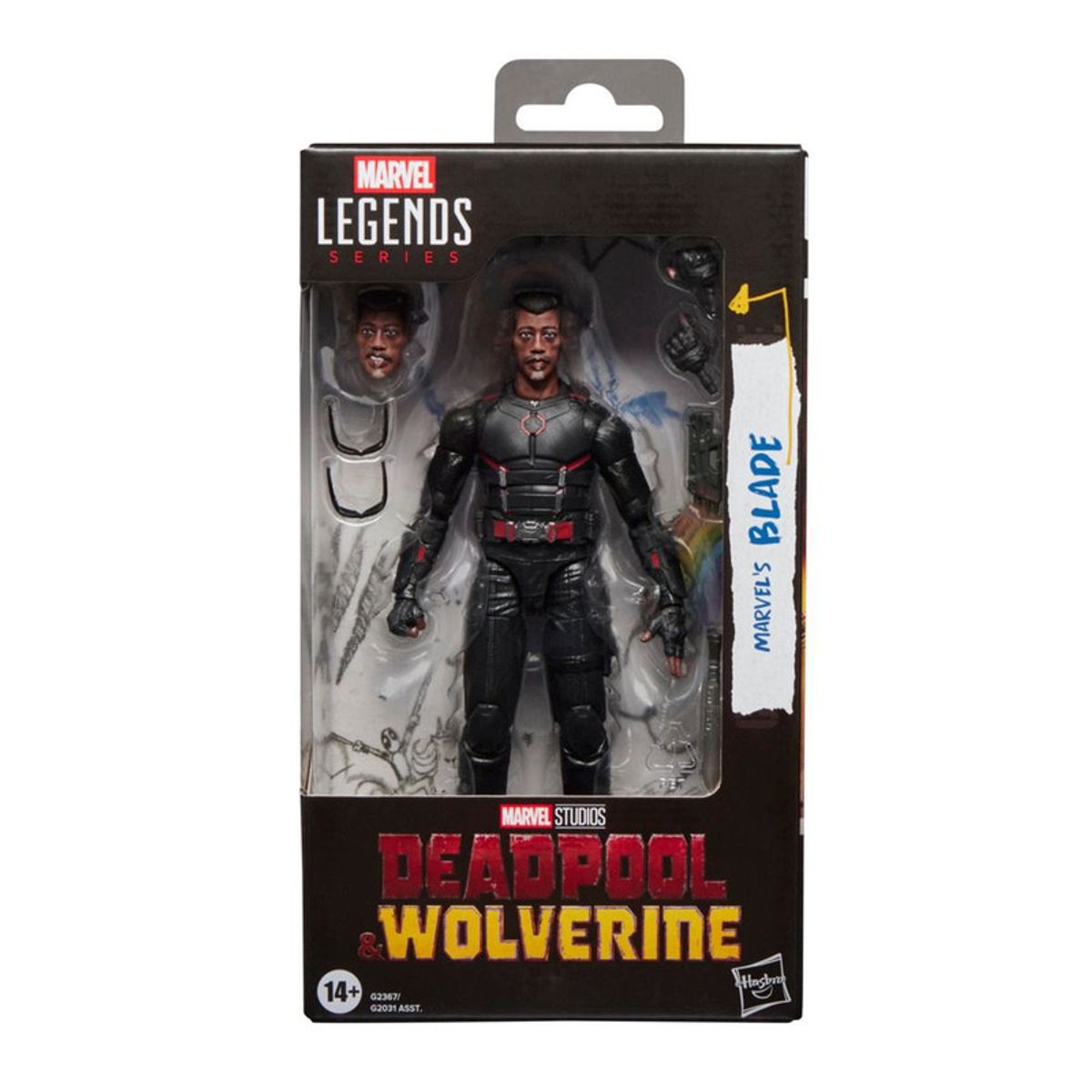 MARVEL - Figura de Acción Blade Marvel Legends Series Deadpool & Wolverine