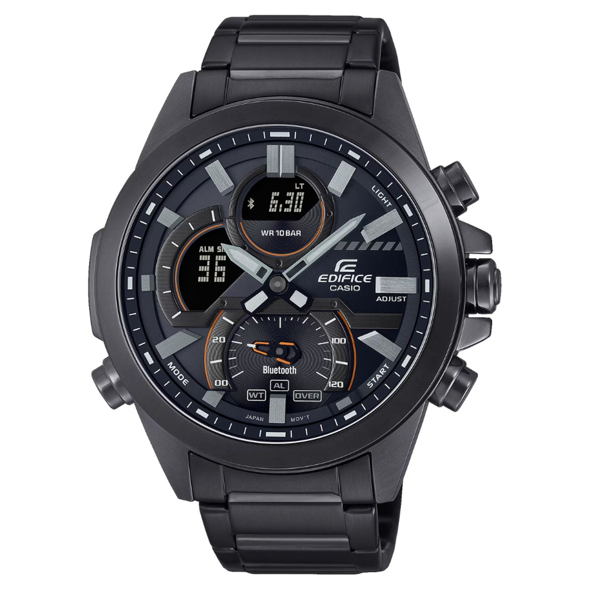 Reloj Casio Edifice Para Hombre Moderno ECB-30DC-1ADF Bluetooth Negro ...