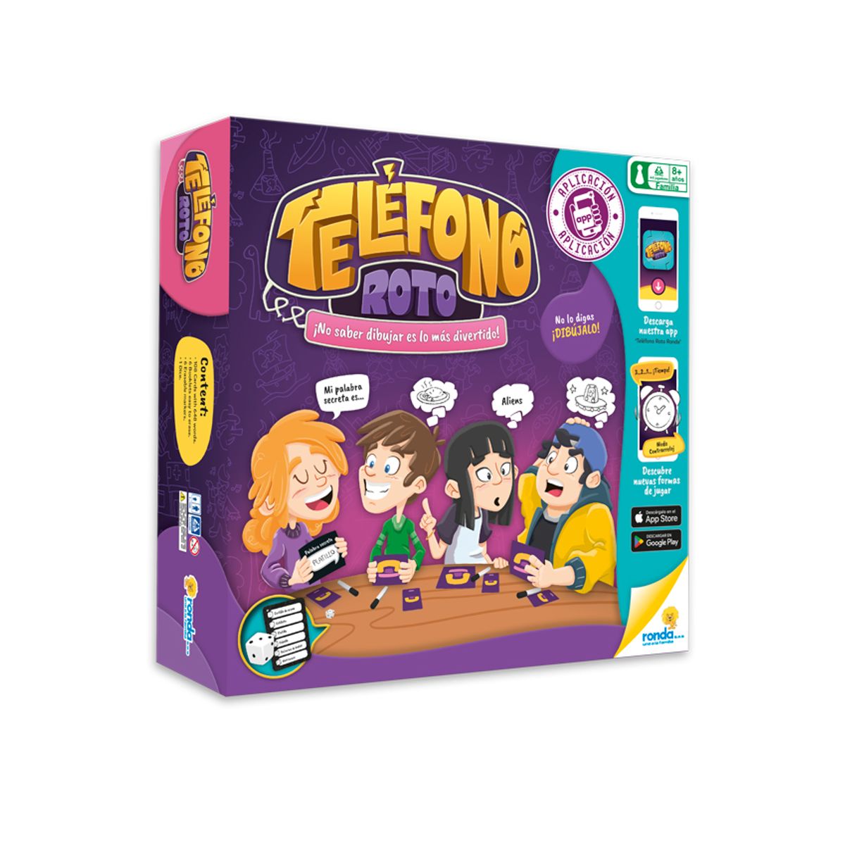 RONDA - Juego Mesa Teléfono Roto Ronda