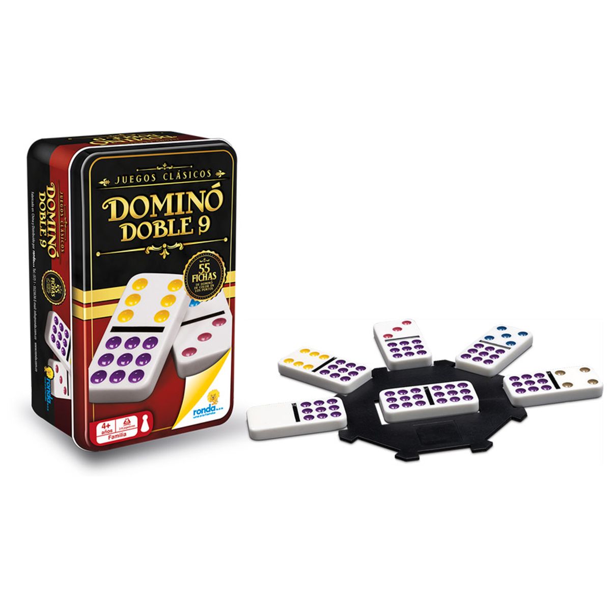 RONDA - Domino Doble 9 Lata Ronda