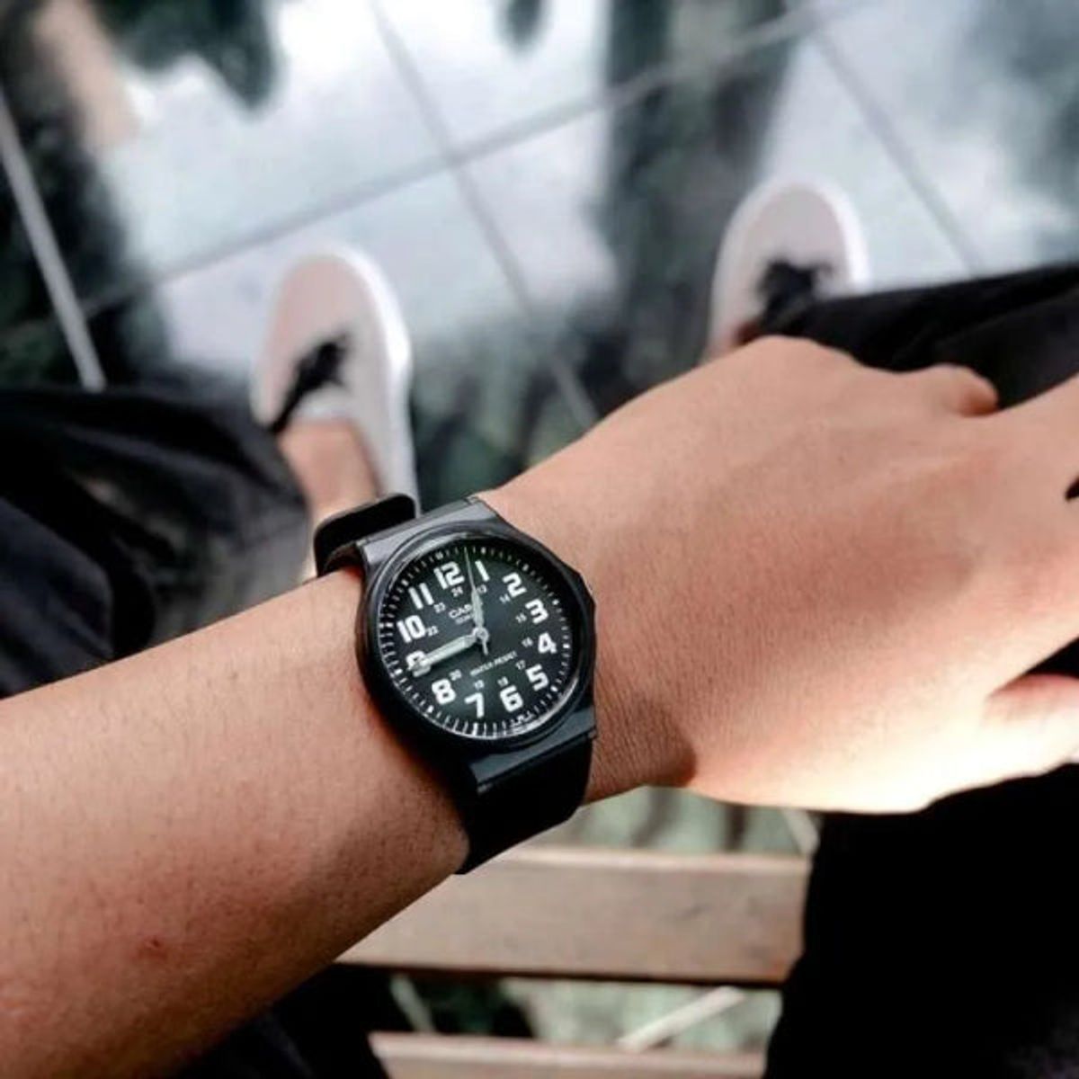 CASIO - RELOJ UNISEX CASIO MQ-71-1BDF - NEGRO