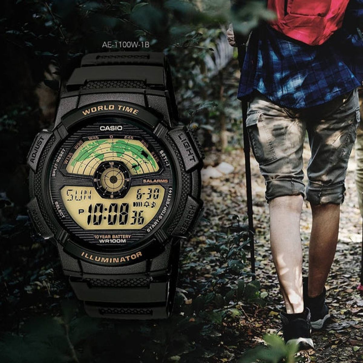 CASIO - RELOJ PARA HOMBRE CASIO AE-1100W-1BVDF