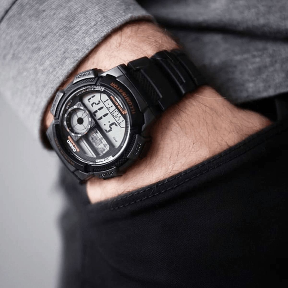 CASIO - RELOJ PARA HOMBRE CASIO AE-1000W-1AVDF