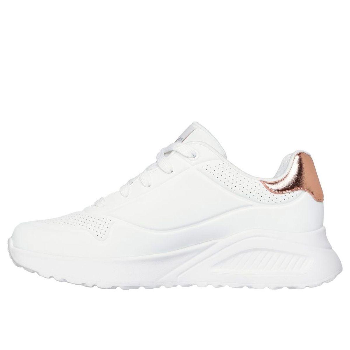SKECHERS - Tenis Mujer Skechers Uno Lite Shimmeralong - blanco