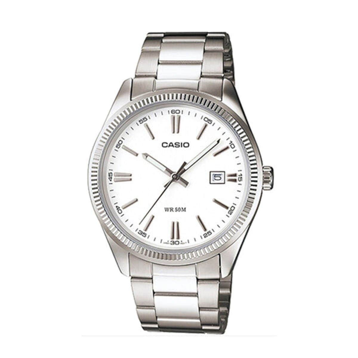 CASIO - RELOJ PARA HOMBRE CASIO MTP-1302D-7A1VDF -BLANCO