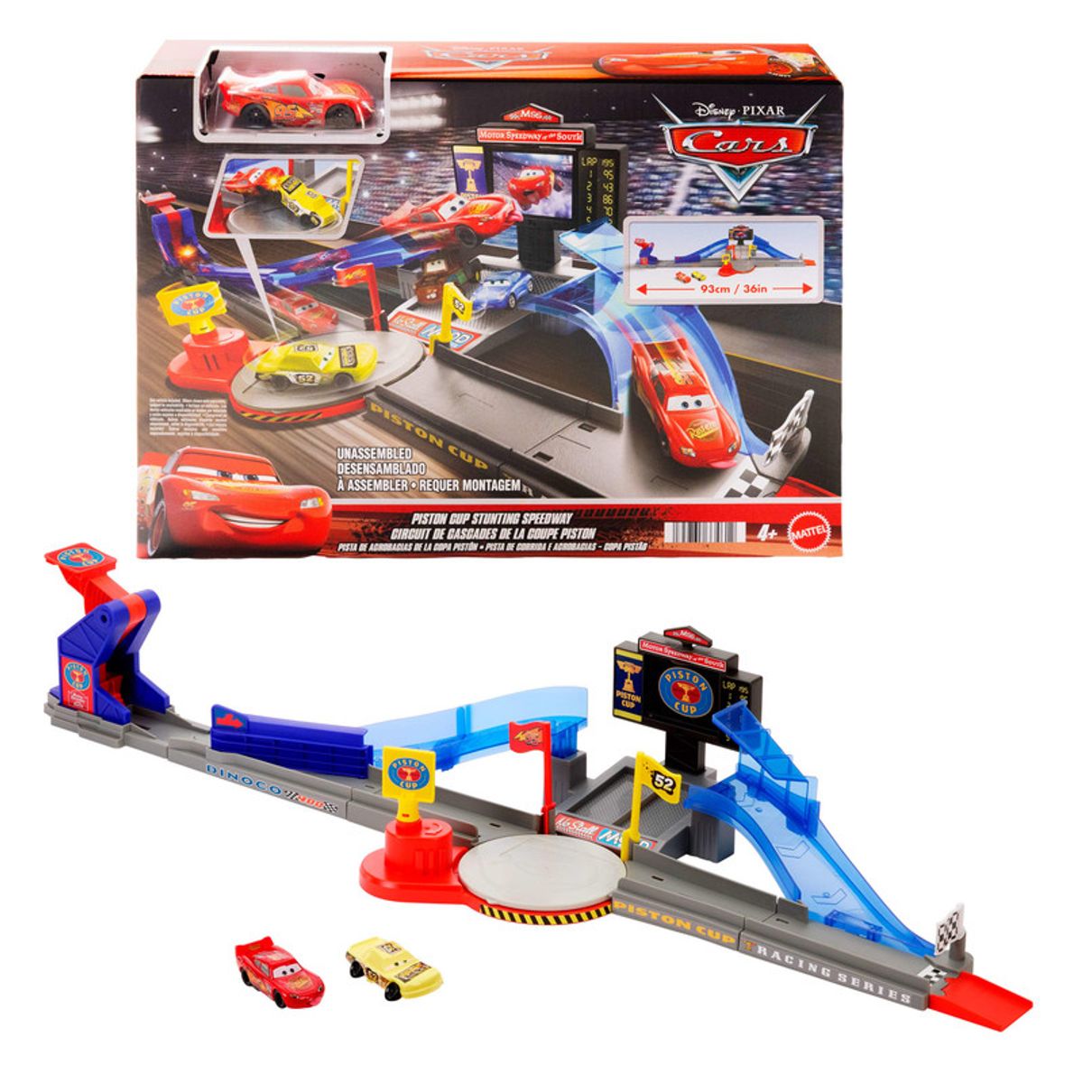 CARS - Cars de Disney y Pixar Pista de acrobacias de la Copa Pistón