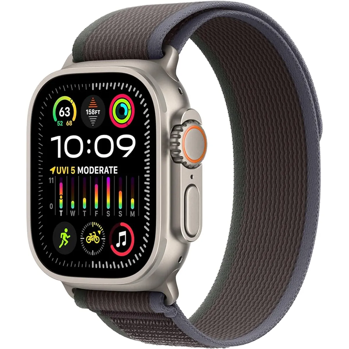 APPLE - Apple Watch Ultra 2 49Mm Titanium Gps Reacondicionado +14 Meses De Garantia