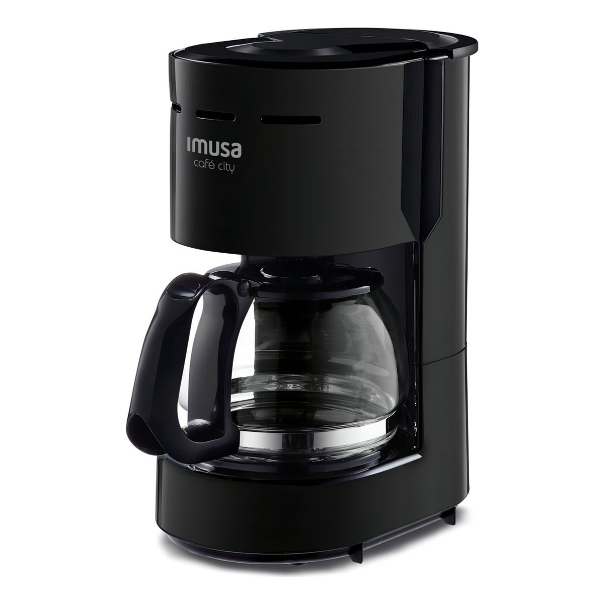 IMUSA - Cafetera Imusa Cafe City 6 Tazas 0.9L Color Negro