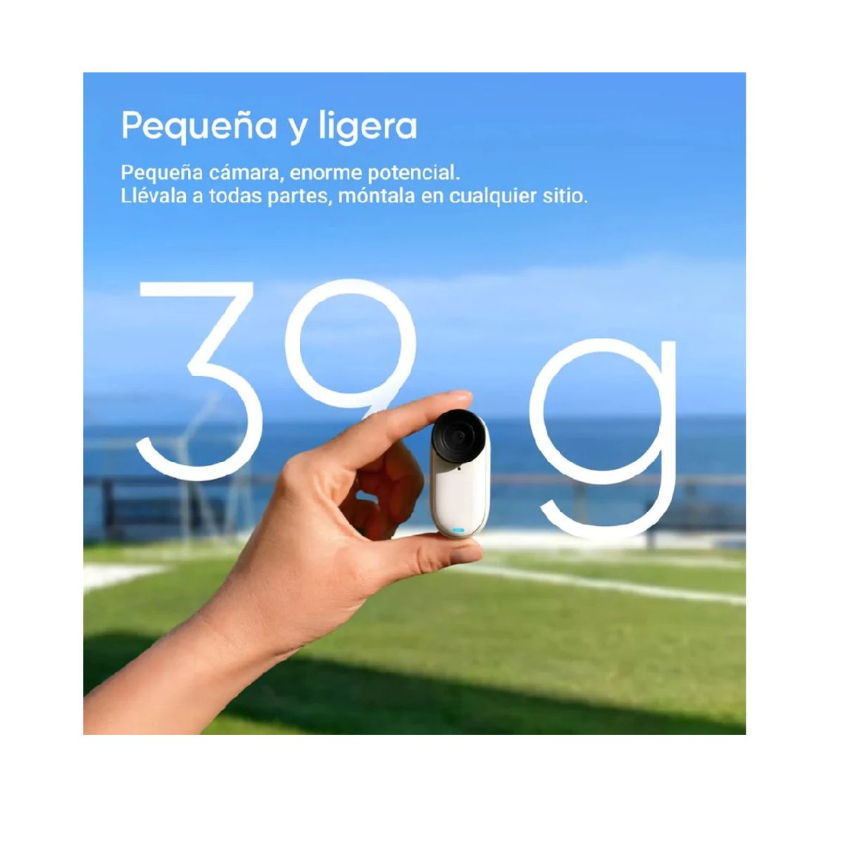 INSTA360 - Cámara Insta360 Go 3S Blanco 4k