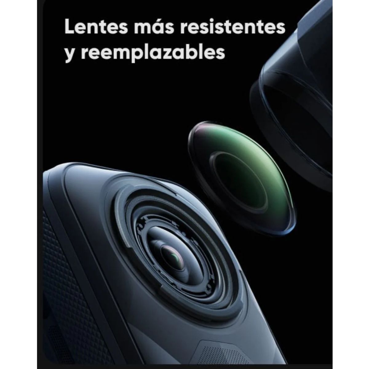 INSTA360 - Cámara Insta360 X5 Negro 8K 360º